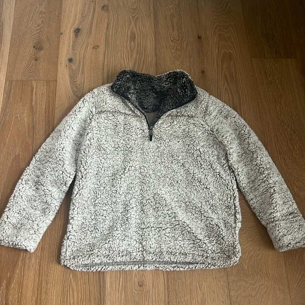 Sherpa Half Zip Pullover